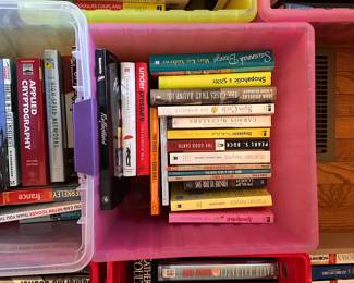 HARD COVER BOOKS $3 EACH. PAPER BACKS $1 EACH. 