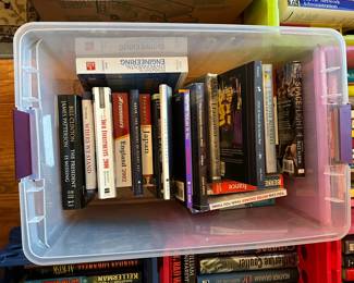 HARD COVER BOOKS $3 EACH. PAPER BACKS $1 EACH. 