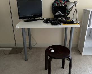 R59 - $25. Ikea Desk. Measures 39.5" long x 23.5" deep x 28.5" tall. 