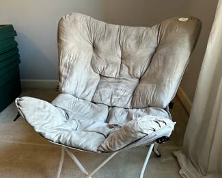 R55 - $20. Folding Butterfly Chair for kids room. 