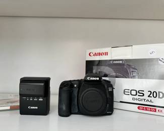 R2 - $65. Canon EOS 20D Digital Camera body, battery, and battery charger