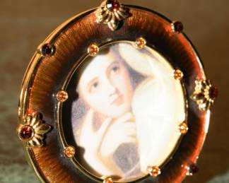 Jay Strongwater enameled rhinestone picture frame