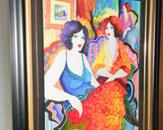 "Social Gathering" Acrylic-Patricia Govezensky