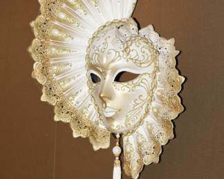Venetian masks x 2