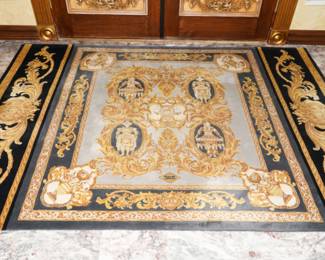 Gianni Versace Wool & Silk Floor Rug 6x8