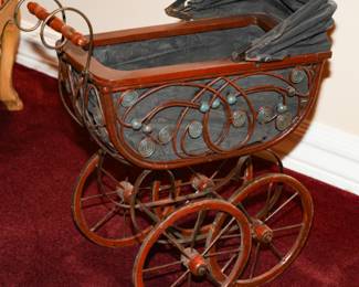 Vintage baby carriage