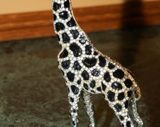 Jay Strongwater Swarovski "Edgar" Giraffe