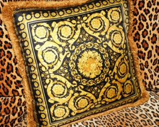 One of many Versace Pillows