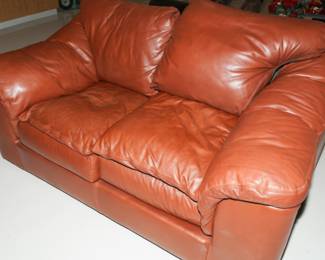 Creative Leather loveseat