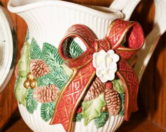 Fitz & Floyd pitcher