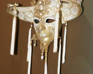 Venetian masks x 2