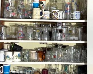 A Very Large Collection of Glassware