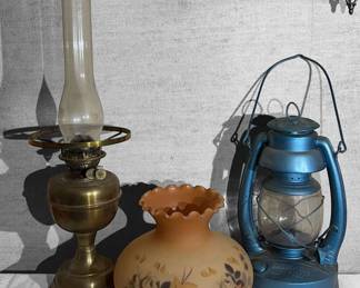 Oil Lamps Embury  Duplex
