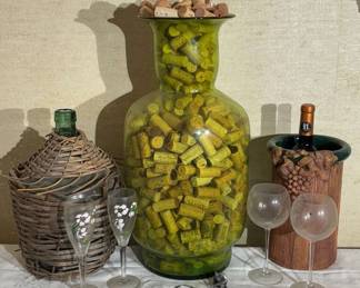 Cork Collection, Sasaki Crystal Ceramic Wine Chiller