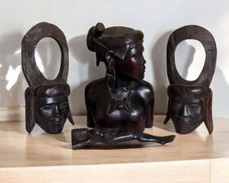 Carved Hardwood Collectibles