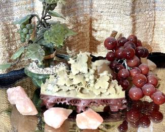 Carved Stone Decor