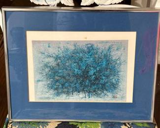 Japanese Woodblock Signed Joichi Hoshi 