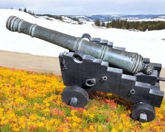 Antique Dutch East India Company Cannon No 105