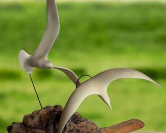 John Perry Seagulls Sculpture