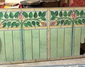 Craftsman Stained Glass Window