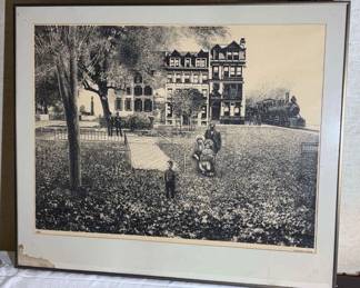 Peter Winslow Milton Lithograph October Piece