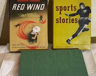 Vintage Hard Back Books Redwing  American Boy Sports Stories 