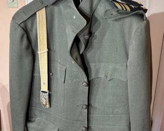 US Navy Uniform With Cruz Sons Belt Buckle