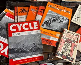 1950s Motorcycle Magazines
