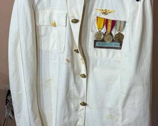 US Navy Pilots Dress Whites