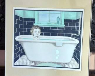 1979 Mary Ann Lane Lithograph