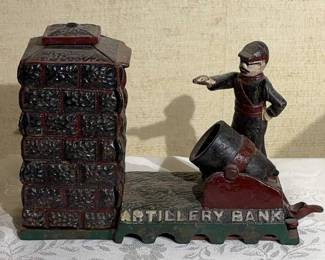 Artillery Bank Coin Box