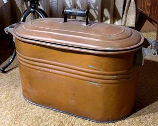 Antique Copper Boiler