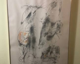 Signed Original Limited Ed. 325 Velveteen Rabbit Lithograph