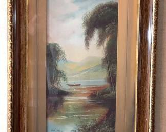 B Wallinger Painting Titled Lach Ness