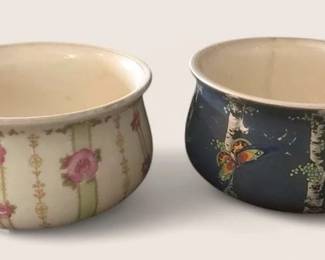 Devon Field, Frome Pattern Ceramic Chamber PotsStoke On Trent England