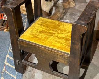 Arts Crafts Chalet Seat