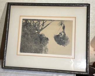Peter Winslow Milton Lithograph Titled "I:3"