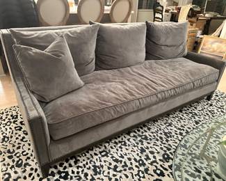 Grey sofa $1200 like new