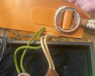 RETRO LEATHER BELT  