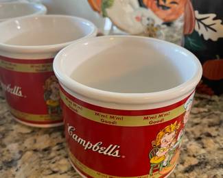 collectible  campbell's soup mugs 