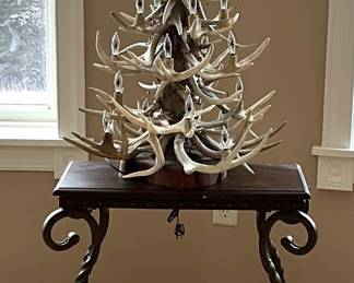 Lighted Antler Tree