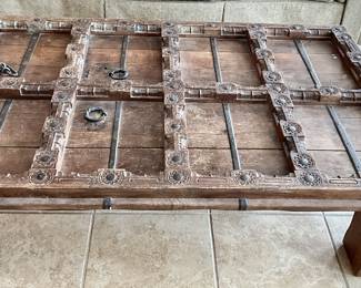 Spanish Mission Door Coffee Table