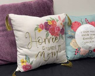 Three Pillows in different Sizes