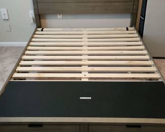 Full Mattress, Bedframe, and Nightstand 