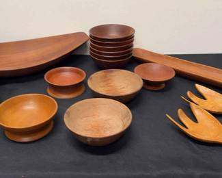 Miscellaneous Teak Items 