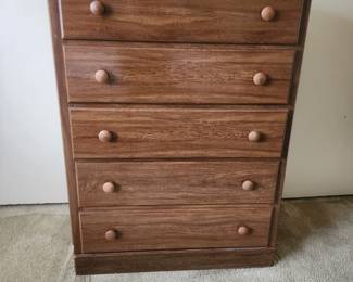 5 drawer chest of drawers