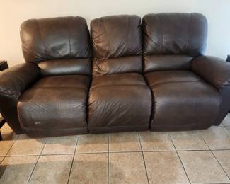 Leather sofa