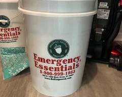 4 - 5-gallon buckets with Emergency food supplies never opened