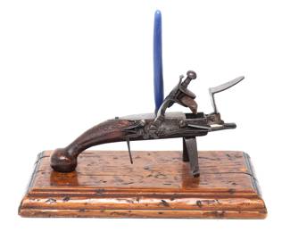 Lot 107 Flintlock Tinder Lighter, 18th century