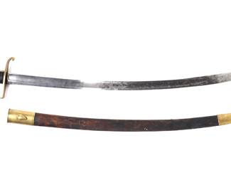 Lot 43 French Naval Officers Sword w Scabbard